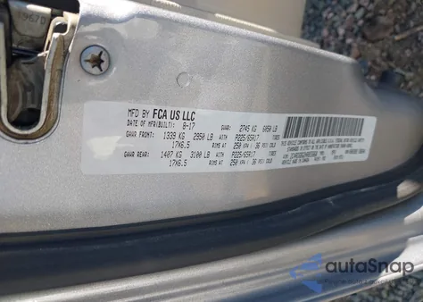 2017 Dodge Grand Caravan Se из США, поврежденный, VIN 2C4RDGBG2HR855668